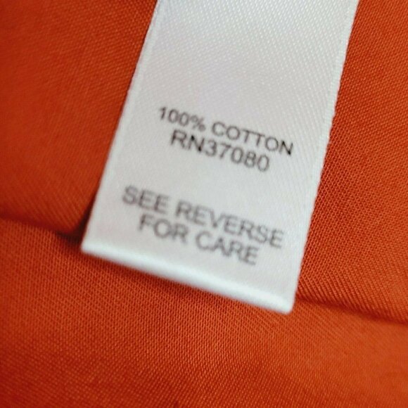 Cato Burnt Orange Sleeveless Belted Cargo Utility Top Size Small - Picture 5 of 12